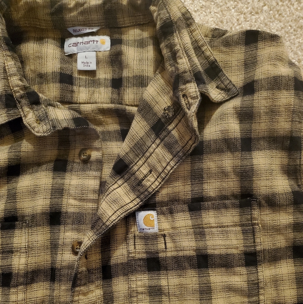 Men's Carhartt Rugged Flex Relaxed Fit Flannel